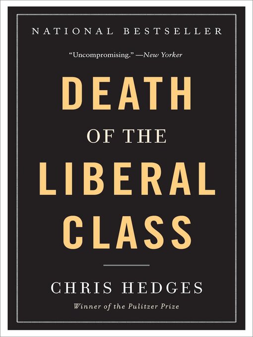 Cover image for Death of the Liberal Class